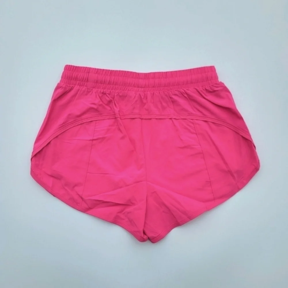 Pedigree FreeRUN High Waist Lined Shorts with Zipper Pockets | Pink